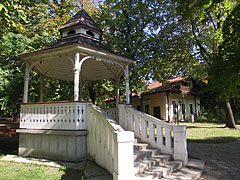 Pavilion in the park that is called "Cifra-kert" ("Cifra Garden") - Nagykőrös, Hongarije