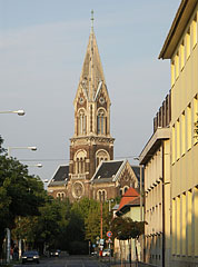 The Roman Catholic Parish Church, viewed from the Town Hall - Budapest, Ungari