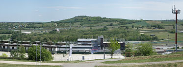 ××Hungaroring, view from the upper parking lot - Mogyoród, Ungern
