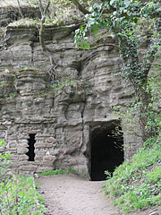 Medieval Monk Dwellings, also known as the Hermits' Cave or Cave Monastery - Tihany, Ungern