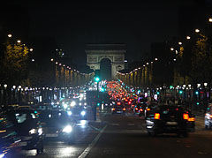 Champs-Élysées Avenue - Paříž, Francie