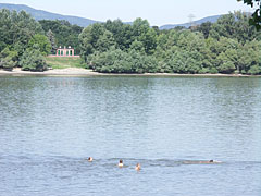 The Danube River at Dunakeszi - Dunakeszi, Macaristan