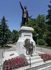 Statue of Sándor Petőfi Hungarian poet - Kiskunfélegyháza, Macaristan