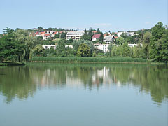 The artificially created boating lake - Ajka, Ungaria