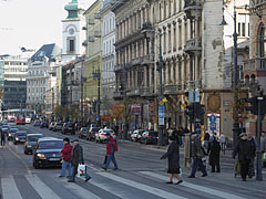 The houses of the Small Boulevard on the Ferencváros side - Budapesta, Ungaria