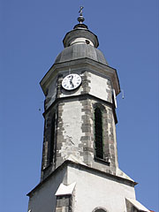 The late gothic tower (steeple) of the Roman Catholic church of Nagymaros - Nagymaros, Ungaria