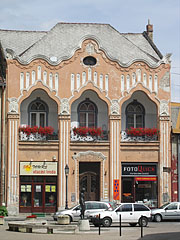 Peacock House (or Csöppenszky House), a two-storey Art Nouveau (secession style) residental building - Székesfehérvár, Ungaria