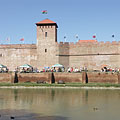 The Gyula Castle on the lakeshore - Gyula, Hungria