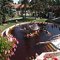 The outdoor "Octopus" (or "Polip") pool with medicinal thermal water - Gyula, Hungria