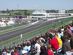 Grandstand at the end of the home-straight - Mogyoród, Hungria