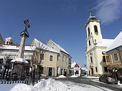 Main square of Szentendre in wintertime - Szentendre, Hungria