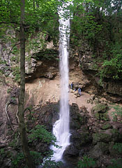 The 20-meter-high waterfall of Lillafüred is the highest waterfall in the present Hungary - Miskolc, Hungría