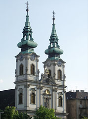 Saint Anne's Roman Catholic Church (Szent Anna templom) on the Batthyány Square - Budapest, Ungheria