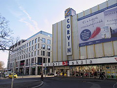 The Europeum and the Corvin shopping centers - Budapest, Ungheria