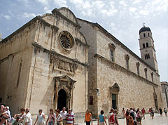 The Roman Catholic Saint Saviour Church (dedicated to Jesus Christ) and the Franciscan church - Dubrovnik (Ragusa), Croazia