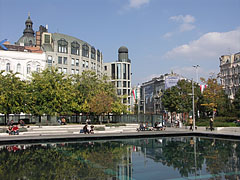 Park on the Erzsébet Square ("Elizabeth Square") - Budimpešta, Madžarska