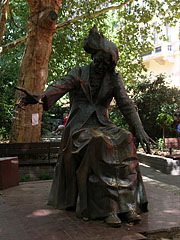 Bronze statue of Ferenc Liszt (or Franz Liszt) Hungarian composer - Будапеща, Унгария