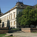 A gateway of the floodwall behind the City Hall - Hódmezővásárhely, Hongarije