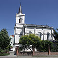 The neo-renaissance style Holy Trinity Chapel (or Kalmár Chapel) - Kiskunfélegyháza, Hongarije