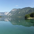 Lake Bohinj (Bohinjsko jezero), Sloveenia