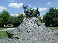 The "Hungarian Golgotha" World War II memorial - Szolnok, Ungari