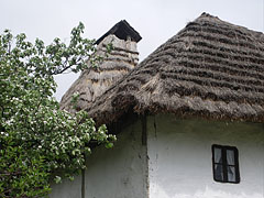 The tatched roof of the folk house - Komlóska, Mađarska