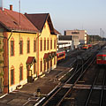 Railway station in Mátészalka - Mátészalka, Mađarska