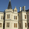 The details of the west side of the Nádasdy Mansion - Nádasdladány, Maďarsko