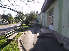 Details of the main street at the medical station - Barcs, Maďarsko