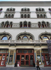 Facade of the Uránia Cinema building - Budapešť, Maďarsko