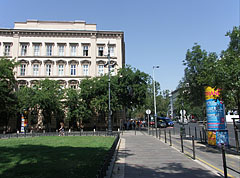 The area behind the St. Stephen's Basilica - Budapešť, Maďarsko