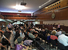 The ceremonial hall of the Szent István University Faculty of Veterinary Science (former Veterinary Science University) - Budapešť, Maďarsko