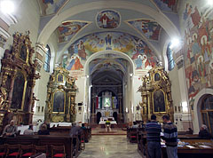 Interior of the Pilgrimage Church - Máriagyűd, Maďarsko