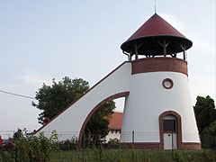 The Kőhegy Lookout Tower is standing on the Kő Hill (or formerly Ördögkő Hill) - Zamárdi, Maďarsko