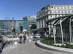 The renovated Kálvin Square - Budapeşte, Macaristan