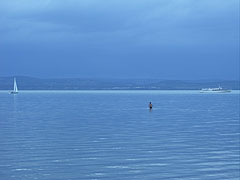 Lake Balaton before storm - Balatonföldvár, Ungaria