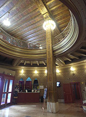 The entrance hall (lobby) of the Urania National Film Theatre (sometiles referred as movie palace or picture palace) - Budapesta, Ungaria