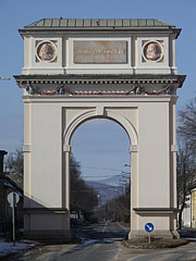 The only one Triumphal Arch building in current Hungary - Vác, Ungaria