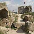 Ruins and rocks in the Upper Castle - Sirok, Hungría