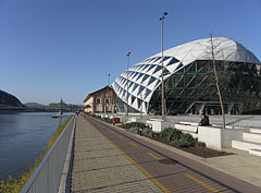 The Danube bank of the Inner Ferencváros quarter near the modern Bálna building - Budapest, Ungheria