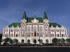 The eclectic-secession style Town Hall of Újpest was built in 1900 - Budapest, Ungheria