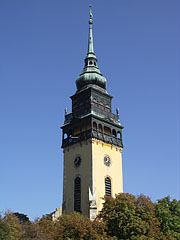 The medieval gothic style and often modified Reformed Church of Nagykőrös (it was built in the 15th century) - Nagykőrös, Ungheria