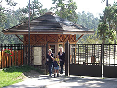 The Gulya Hill gateway of the zoo - Veszprém, Ungheria