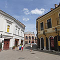 Pedestrian street - Székesfehérvár, Hongrie