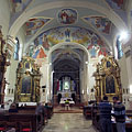 Interior of the Pilgrimage Church - Máriagyűd, Unkari