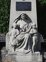 Heroes statue (World War I memorial) - Dunakeszi, Madžarska