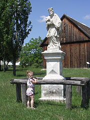 Devotional statue from Csepreg (statue of St. John of Nepomuk) - Szentendre, Madžarska