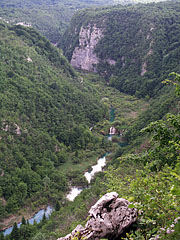 The Korana River in the bottom of the valley - Plitvice Lakes National Park, Хърватия