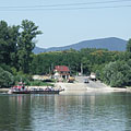 Ferry pier at Horány on the Szentendre Island - Dunakeszi, Hongarije