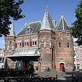 The De Waag was a weight-house, but with its pointed towers it rather looks like a castle - Amsterdam, Holland